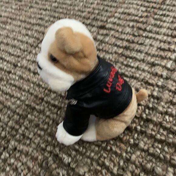 Aurora Fancy Pals Bulldog in Jacket LUVABLE DOG Puppy 8" Plush Stuffed Animal - Picture 8 of 8